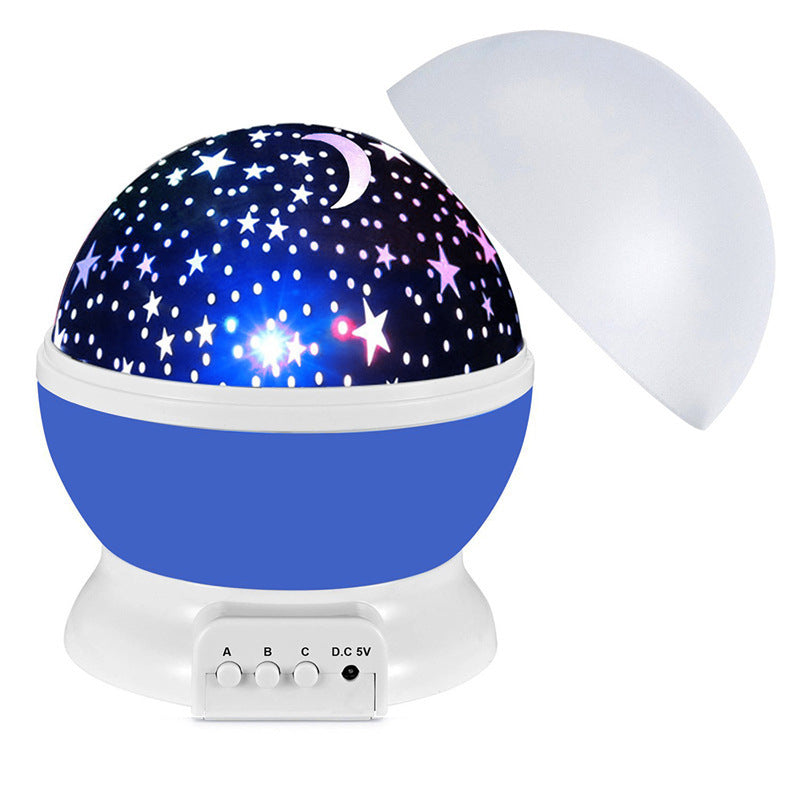 ✨Proyector de luz ambiental con cielo estrellado y siete colores.