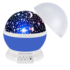 ✨Proyector de luz ambiental con cielo estrellado y siete colores.