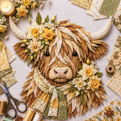 🐮💐Kit de tela 3D para armar | ✂️💕El set incluye todas las piezas
