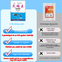 🔥Különleges ajánlat🦟Kifejezetten szúnyogok és legyek irtására tervezték a farmokon, egy csomag elpusztítja a bolhákat/szöcskéket/csótányokat/legyeket/szúnyogokat!