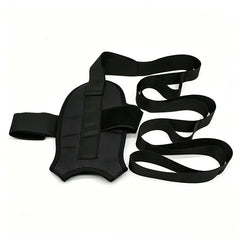 【2 piezas】Cinturón de estiramiento y estiramiento de ligamentos para yoga y fitness: correa transpirable y ajustable para tobillos y pies, recuperación y flexibilidad.