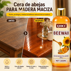 🔥Oferta por tiempo limitado✨Crema de cera de abeja natural de alta eficacia para pulir y limpiar madera.