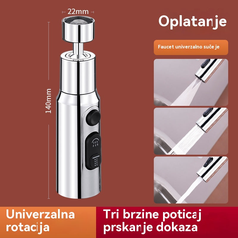 🚰🔥Mlaznica filtera za slavinu koja se okreće za 360°