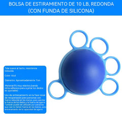 【📢50% de descuento】Pelota de entrenamiento para la rehabilitación de la fuerza de agarre, para personas mayores o supervivientes de un ictus, con aro fijo.