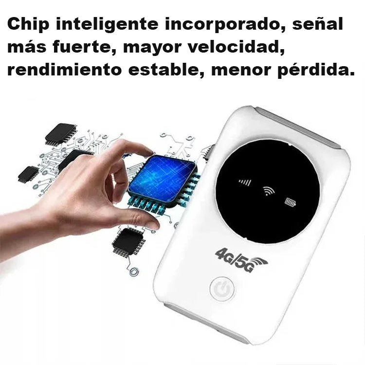 【Internet gratis en el bolsillo】Router 5G