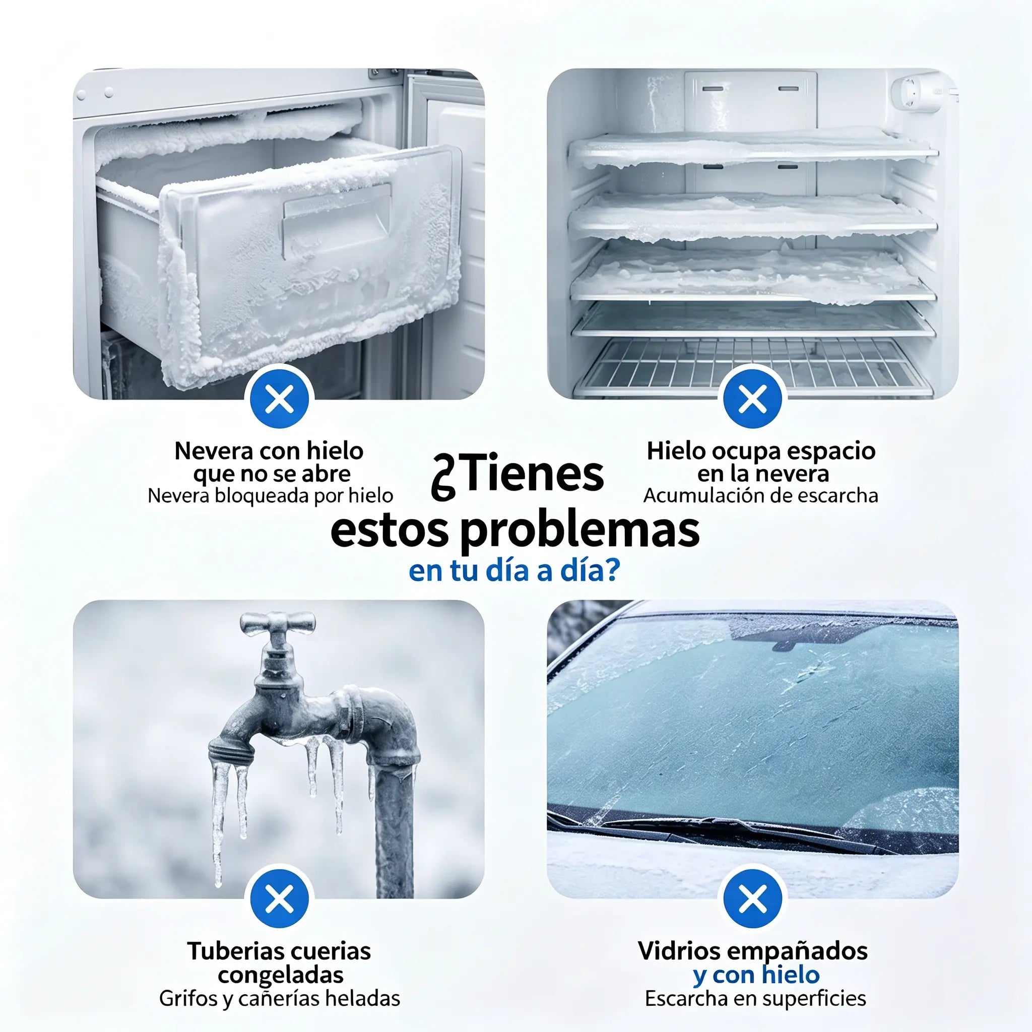 🧊 Spray descongelante para refrigeradores y congeladores