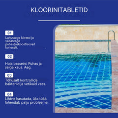 🔥Osta 1, saa 1 tasuta (2 pudelit) kihisevaid basseinipuhastustabletid