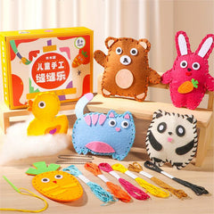 Kit de costura hecho a mano DIY interesante para niños