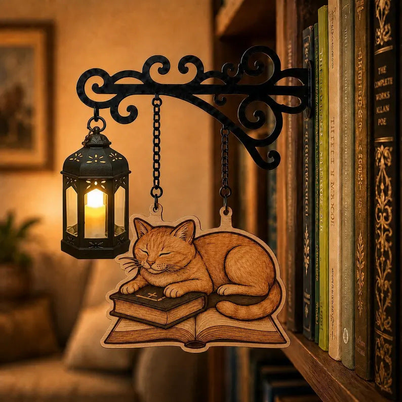 🔥 Oferta imperdible 2026 | Linterna de estantería fantasma para rincones de lectura acogedores 👻📚