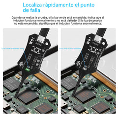 🔥【Compre 1 y obtenga 1 gratis：2 piezas】🛠️Probador de inductancia OSS. 📱 Se utiliza para solucionar problemas de inductores en placas base electrónicas.