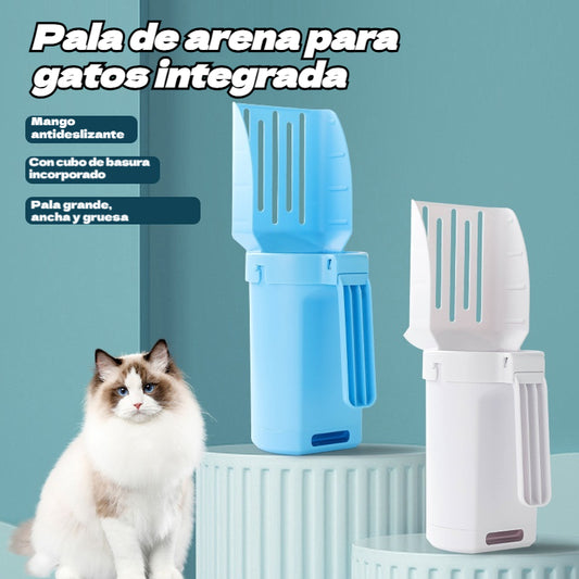 🐱💥Pala 2 en 1 para Arena de Gato – Limpieza Rápida y Sin Olores