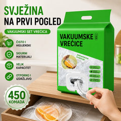 🥗✨ 450 jednokratnih poklopaca za hranu | Fleksibilni poklopci za tanjure, zdjele i posude