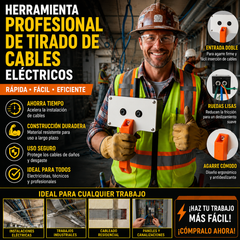 🛠️💯 Extractor de cables multifuncional, herramienta para cableado eléctrico