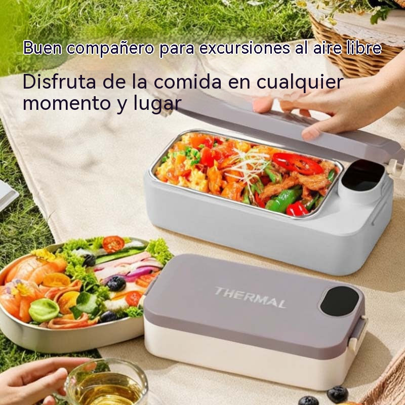 Fiambrera eléctrica portátil con calefacción