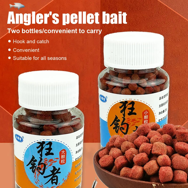 🔥🔥【Pesca en Segundos】Pellets de Cebo de Proteína Animal Fresca