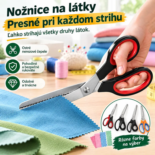 ✂️Profesionálne zúbkované nožnice na šitie, remeslá a každodenné kutilské projekty