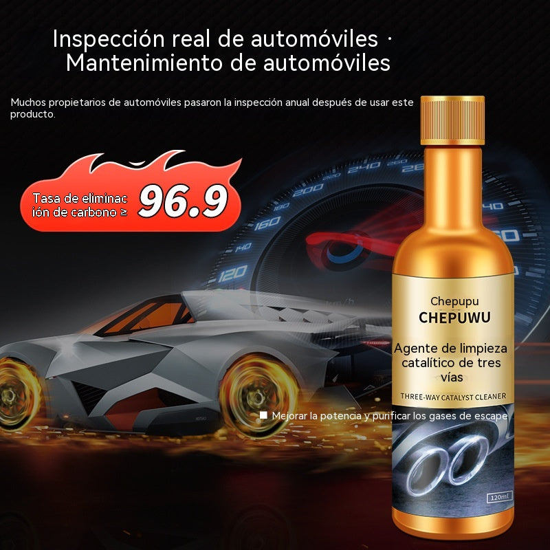 【4 botellas】🚗Limpiador de convertidor catalítico para automóviles, limpiador de combustible para motor🧼