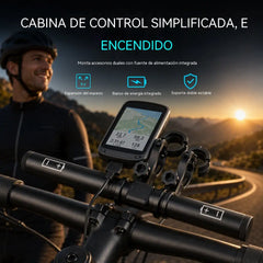 📢📢 ¡Oferta por tiempo limitado: 50% de descuento! 🚴‍♂️🛡️ Extensor para manillar de bicicleta: alimentación por USB, resistente al agua, doble soporte.