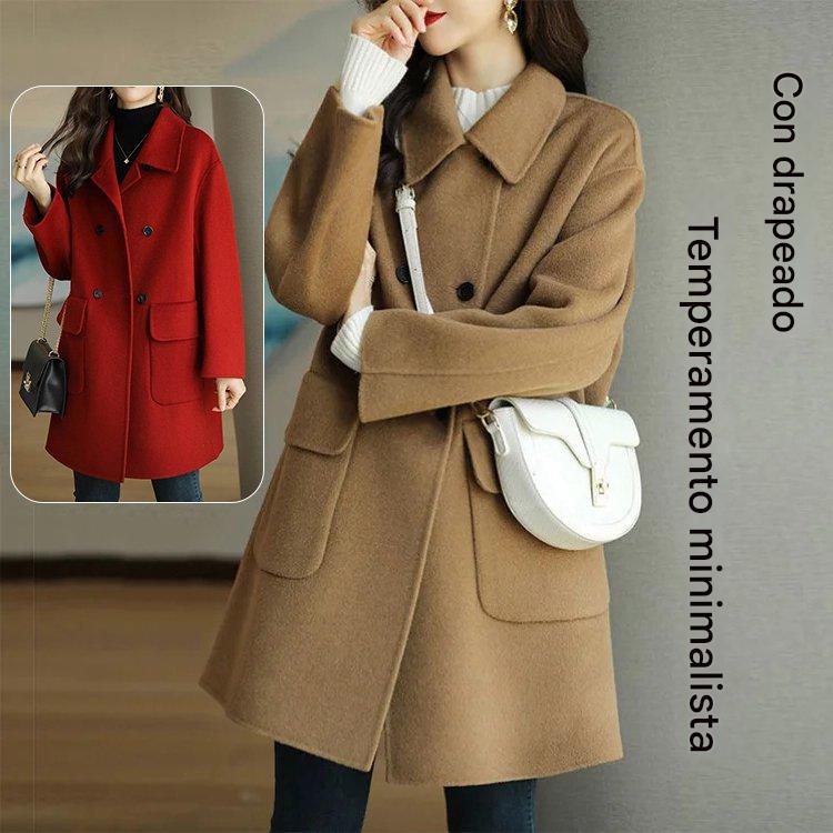 🌈🩰39% de descuento: Nueva chaqueta de cachemira de alta calidad, reversible, para otoño e invierno, ideal para varias temporadas