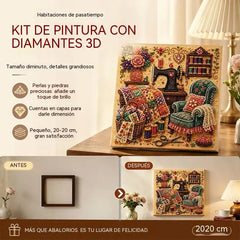 📢📢1 piezas 26 euro⏰Kit de Diamond Art «Creative Escape»