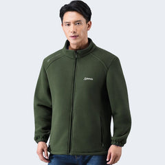 【XL-5XL】Chaqueta de Terciopelo Grueso de Lana para Hombre, Talla Grande, Cálida y Cómoda para Otoño e Invierno【40% de Descuento】