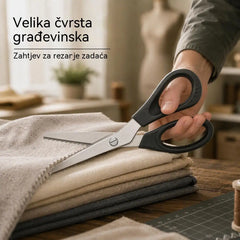 🔥📢 SADA 50% POPUSTA!✂️Nazubljene škare od nehrđajućeg čelika