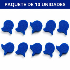 🧺【10 piezas】🌀 Bola Mágica Quitapelusas y Anti-enredos para Lavadora – Atrapa Pelos y Residuos para una Limpieza Profunda ✨
