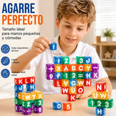 📢📢¡40% de descuento por tiempo limitado! 【40 bloques de construcción + caja de almacenamiento】⏰Bloques magnéticos de construcción de letras y números para niños