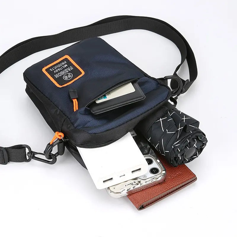 🖤 Bolso ligero de tela Oxford para hombre – Material impermeable