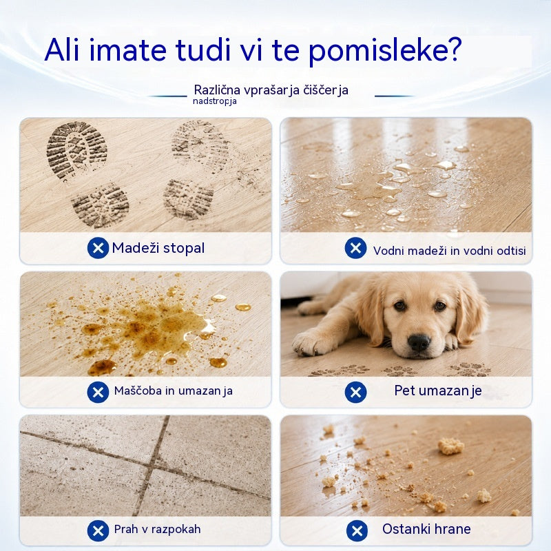 💦🏡【3 pakiranja, skupaj 90 listov】Vodotopni robčki za čiščenje tal