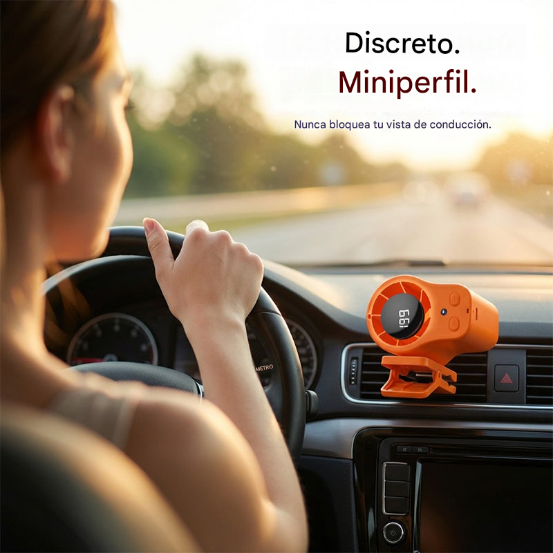 ✨Ventilador turbo portátil para refrigeración de coche