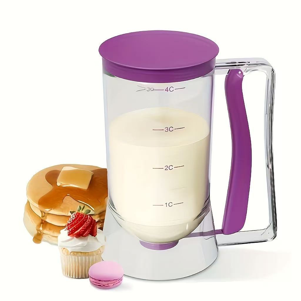 🍰🎂Separador de masa para pasteles, dispensador de tazas medidoras, herramienta de repostería casera de mano