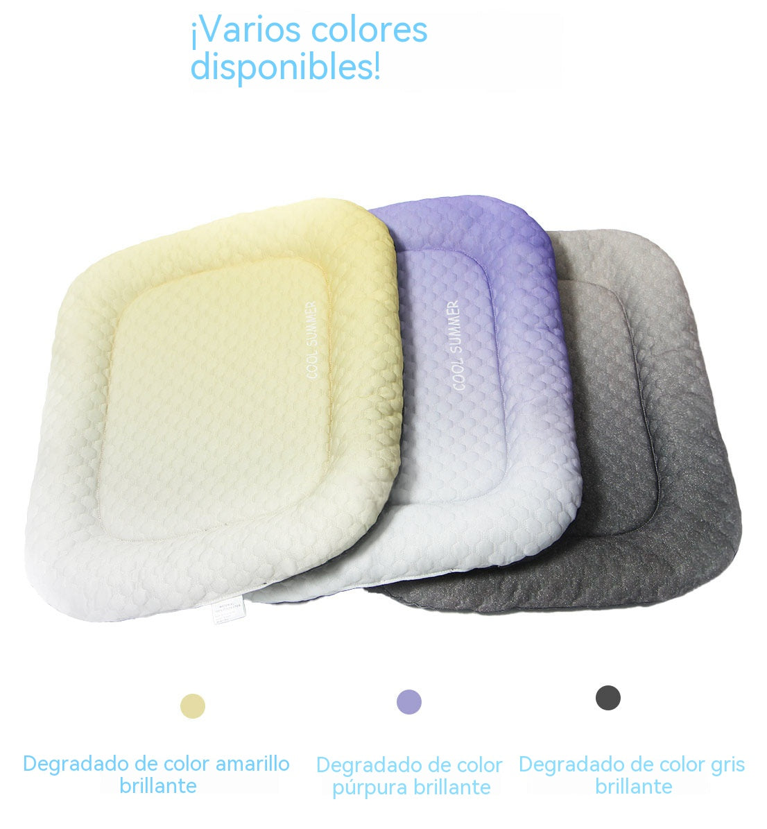 🐶🐱❄️Almohadilla de gel refrescante para mascotas, alivio del calor veraniego, almohadilla transpirable y no tóxica para dormir, ideal para perros y gatos.