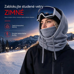 ❄️🧣 Zimná flísová termálna kukla | Hrubá vetruodolná kukla na lyžovanie, cyklistiku, motorku a outdoorové aktivity 🏍️🚴‍♂️