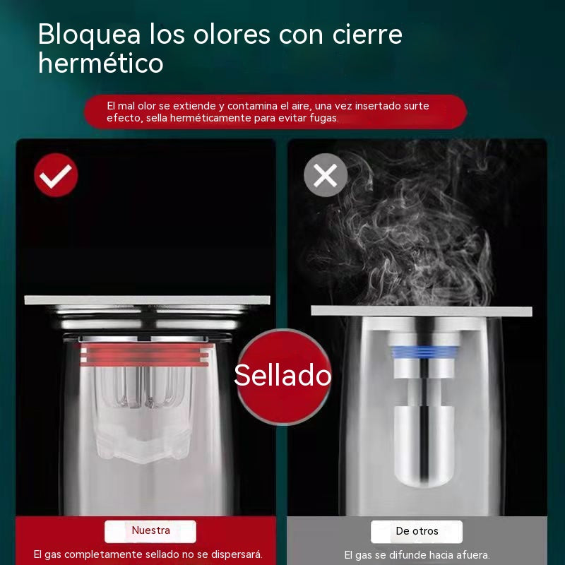 🔥【5 por solo 23 euros】🚿✨ Núcleo de desagüe universal a prueba de olores