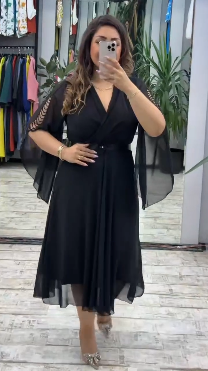 👗【Compra 1 y llévate 1】💥【S-5XL】Nuevo vestido de moda, diseño clásico, elegante y sencillo