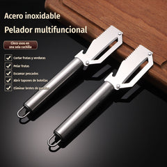 💥【Compra 2 y llévate 2 gratis】💥(4 artículos por 24 euros)🔪Pelador multifuncional de acero inoxidable🧅