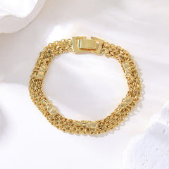 📿 ¡OFERTA POR TIEMPO LIMITADO CON UN 50% DE DESCUENTO! 🌀 Pulsera boho con amuletos y un elefante de la suerte: colgantes simbólicos, forma ajustable, baño de oro y 7 estilos ✨