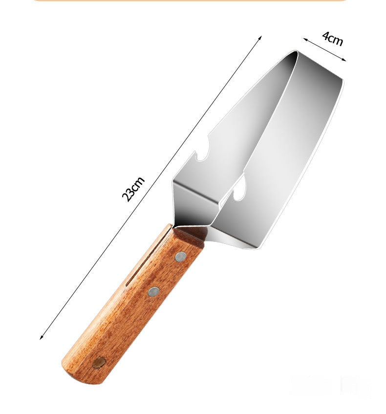 🔥2 unidades🍉Cortador de sandía multifuncional de acero inoxidable — diseño triangular con función para abrir tapas de botellas✂️