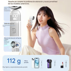 🔥✨【Compra 1 y llévate 1 gratis】💨Ventilador pequeño portátil, duradero y fácil de usar con alta velocidad❄️