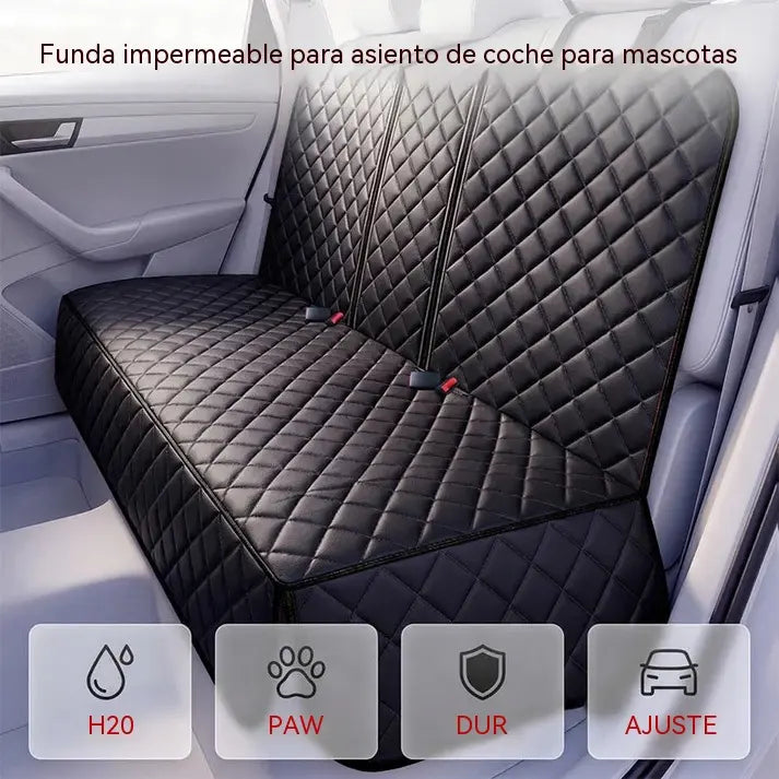 🚗 Asiento plegable para perros para el coche: impermeable, seguro y cómodo para mascotas 🐶