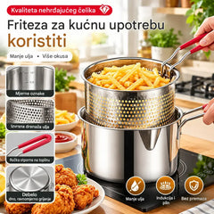 ZADNJI DAN! -50% | Višenamjenska friteza 304 | Jednostavno, brzo i bezbrižno kuhanje