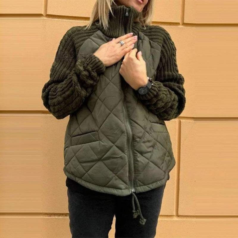 📢📢50% de descuento🔥【S~3XL】Cárdigan patchwork para mujer, otoño