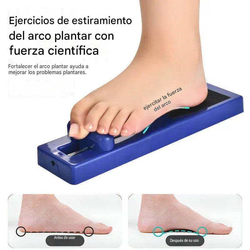 [2 piezas] Corrector de arco y pie plano para niños, dispositivo de recuperación postoperatoria y entrenamiento de fuerza de los dedos.