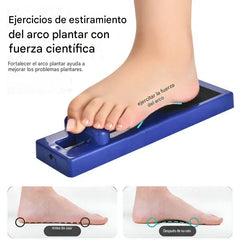[2 piezas] Corrector de arco y pie plano para niños, dispositivo de recuperación postoperatoria y entrenamiento de fuerza de los dedos.