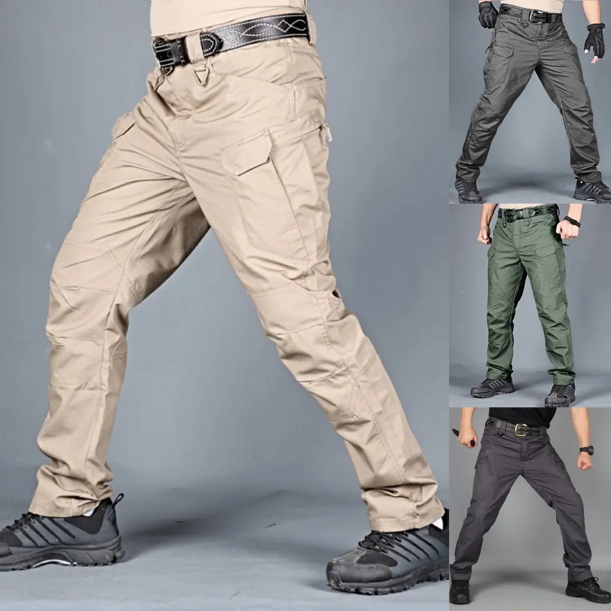 🔥 [S-6XL] pantalones de trabajo para hombres pantalones militares ❤️ (40-105kg)