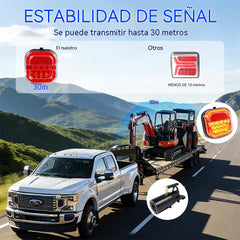 【Universal 12V/24V】🚦 Luces LED para remolque de coche