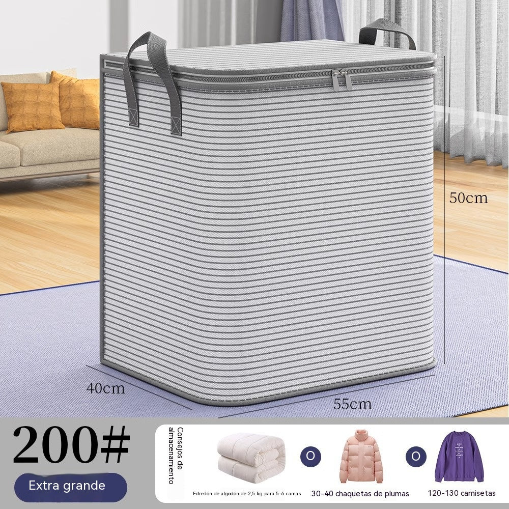 Bolsa de almacenamiento grande plegable con asas