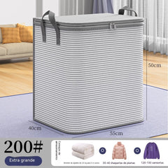 Bolsa de almacenamiento grande plegable con asas