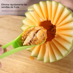 🔥Compre 1 y obtenga 1 gratis（2 piezas） Cuchara para fruta tallada 4 en 1